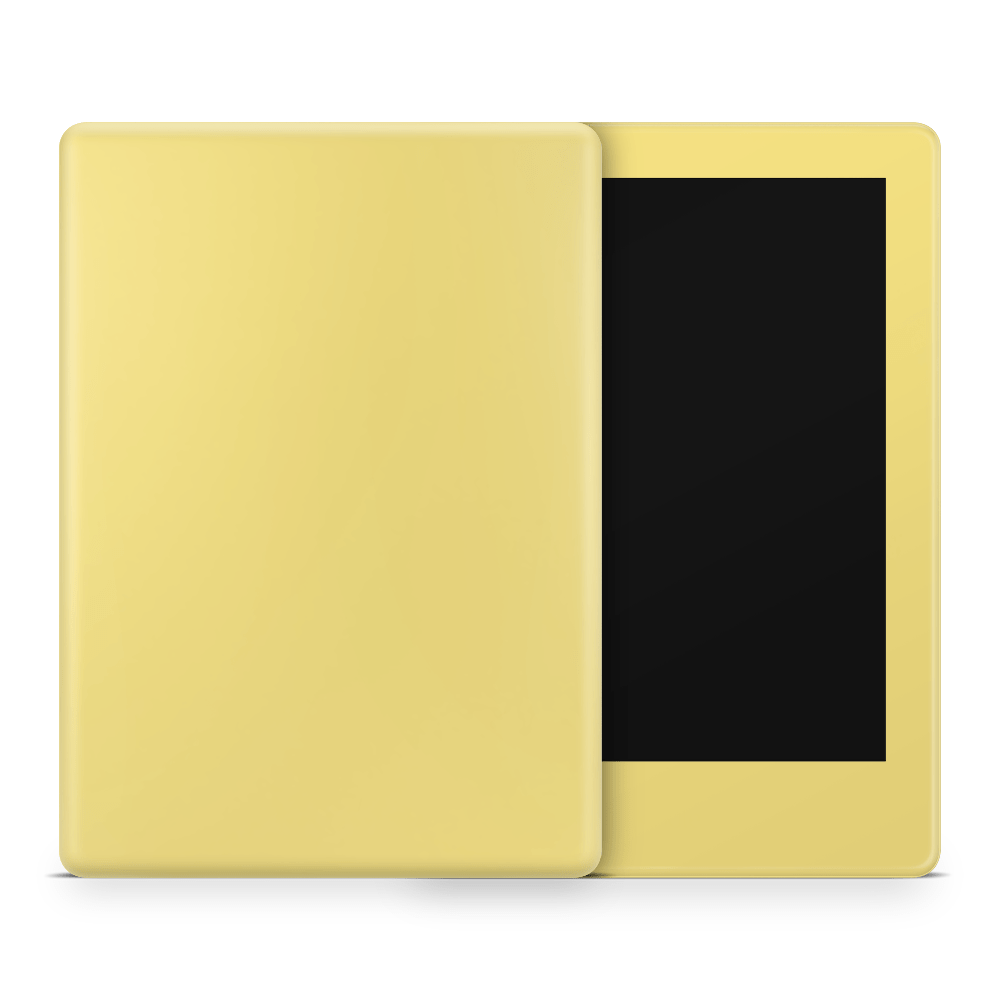 Mustard Yellow Amazon Kindle Skins
