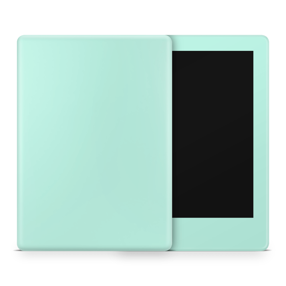 Pastel Mint Amazon Kindle Skins