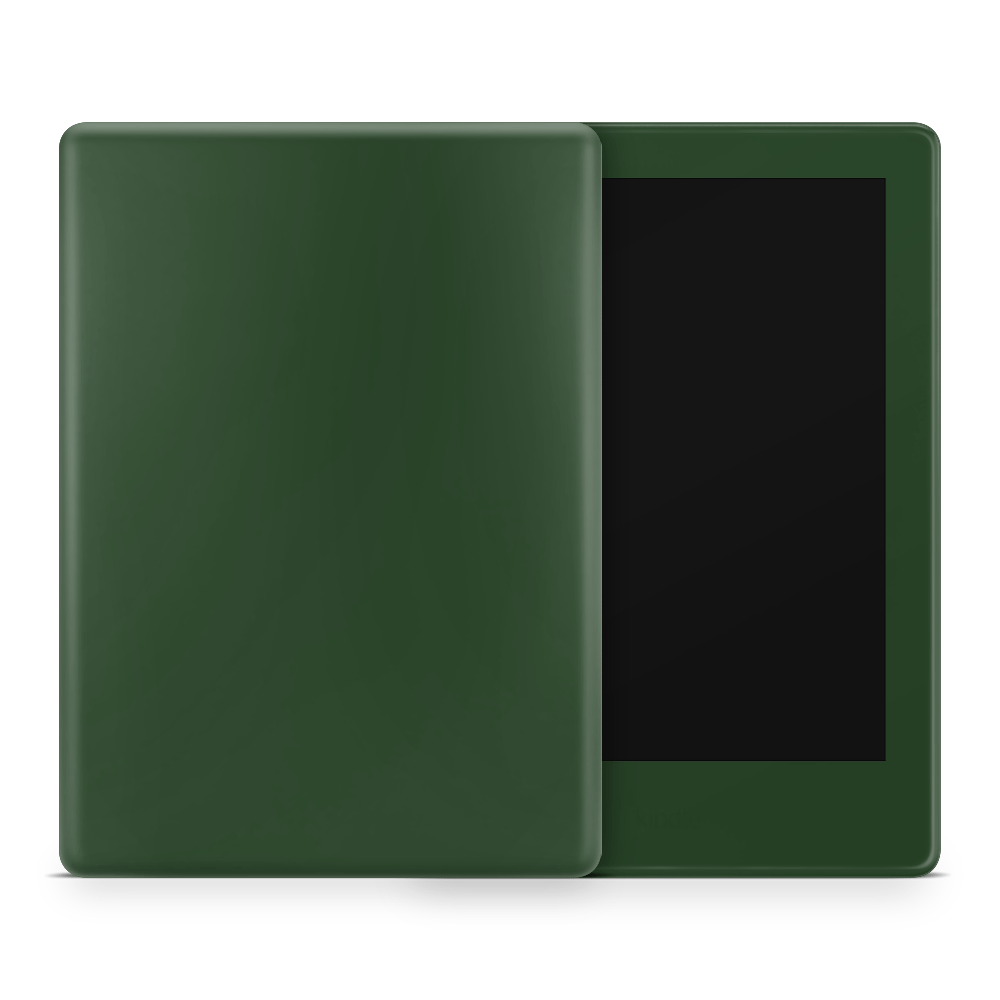 Forest Green Amazon Kindle Skins