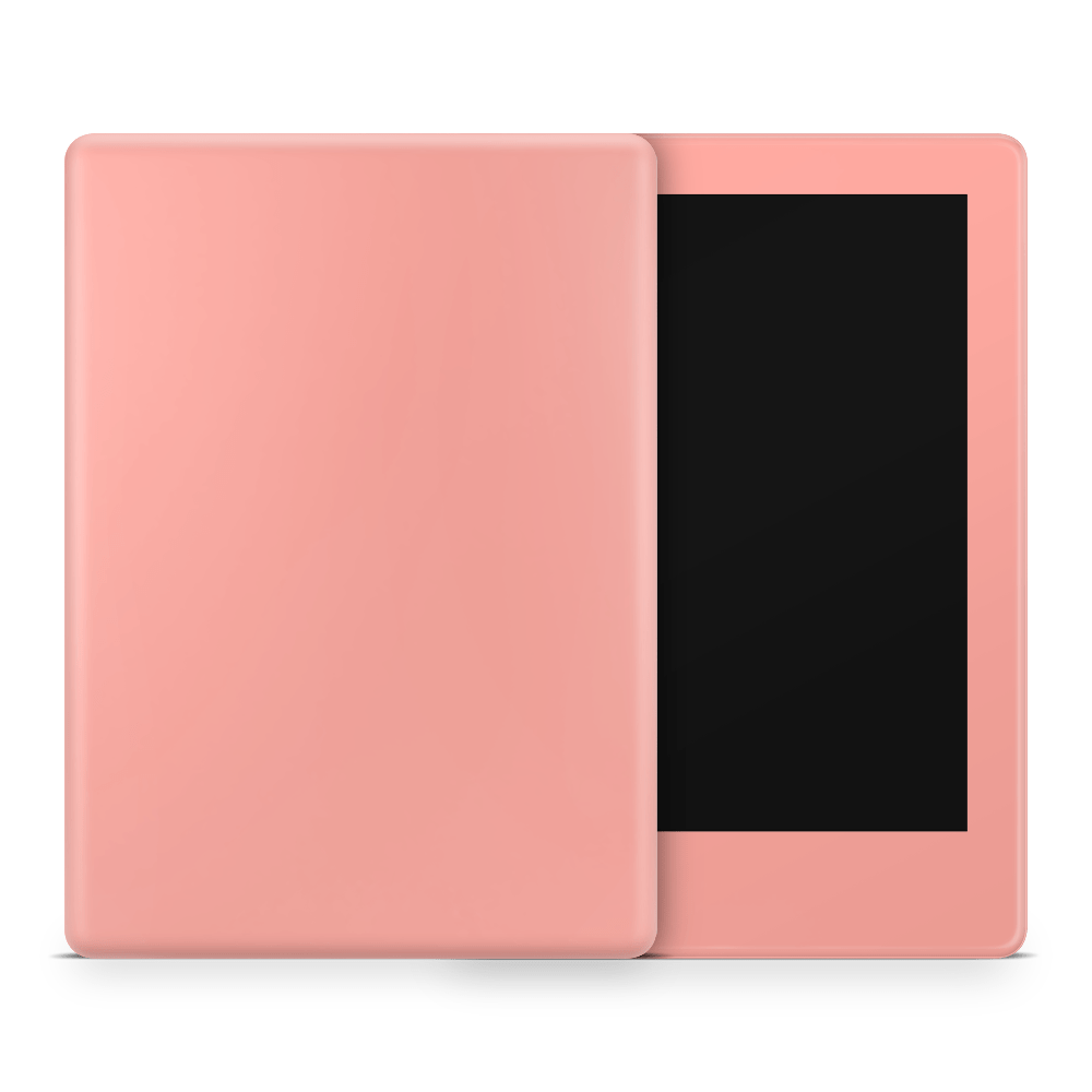 Summertime Coral Amazon Kindle Skins