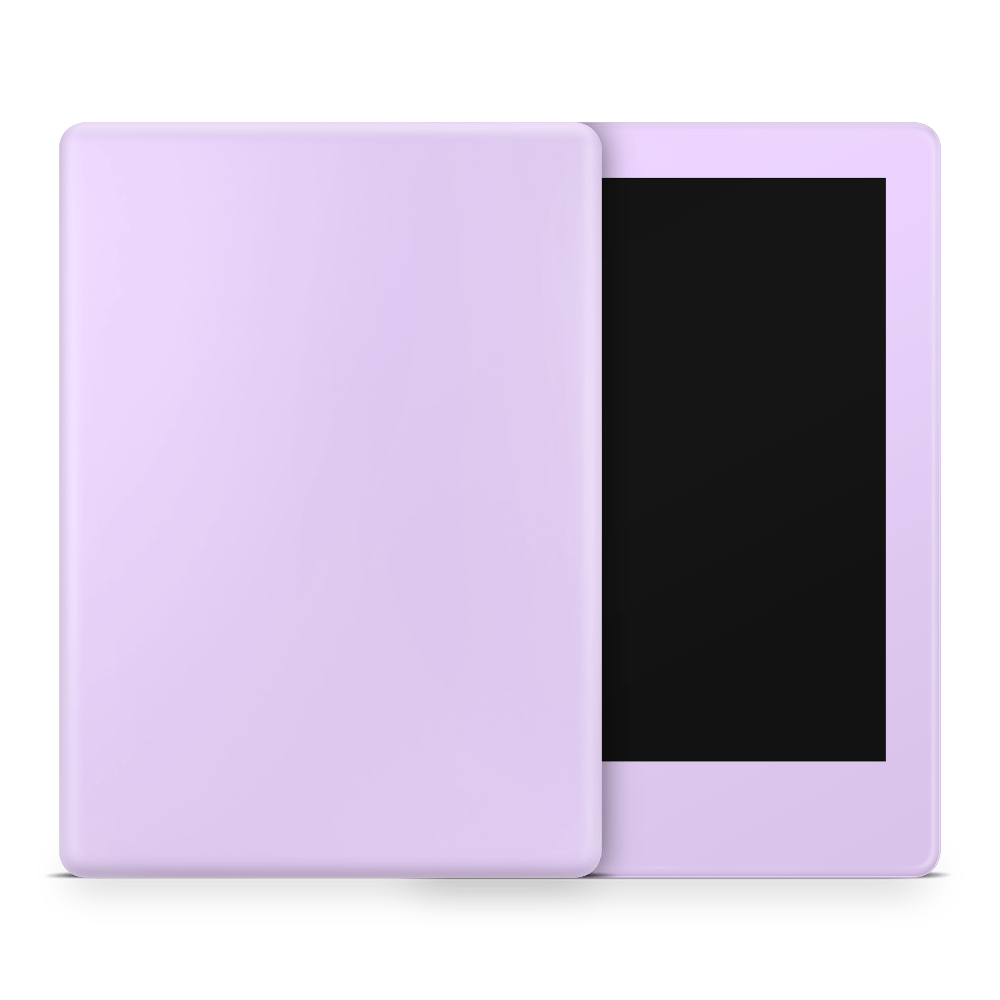 Pastel Lilac Amazon Kindle Skins