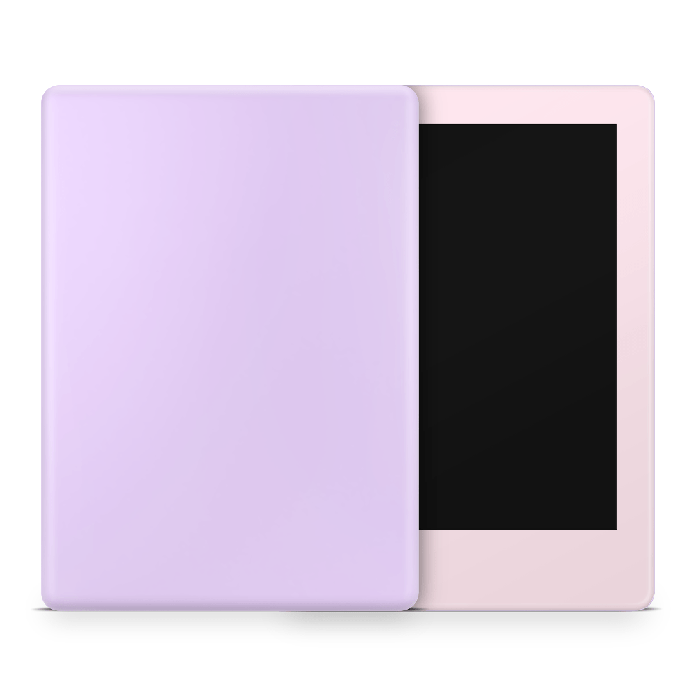 Pink Lilac Retro Pastels Amazon Kindle Skins