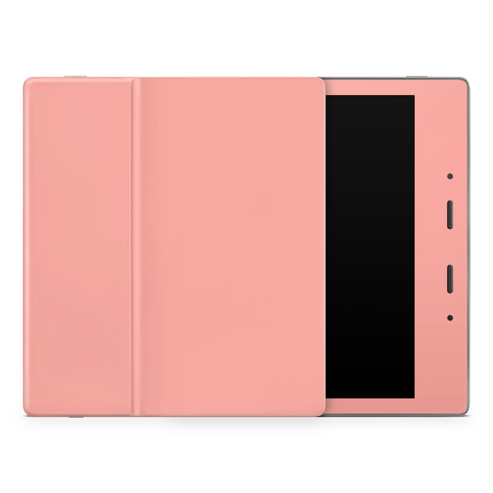 Summertime Coral Amazon Kindle Skins