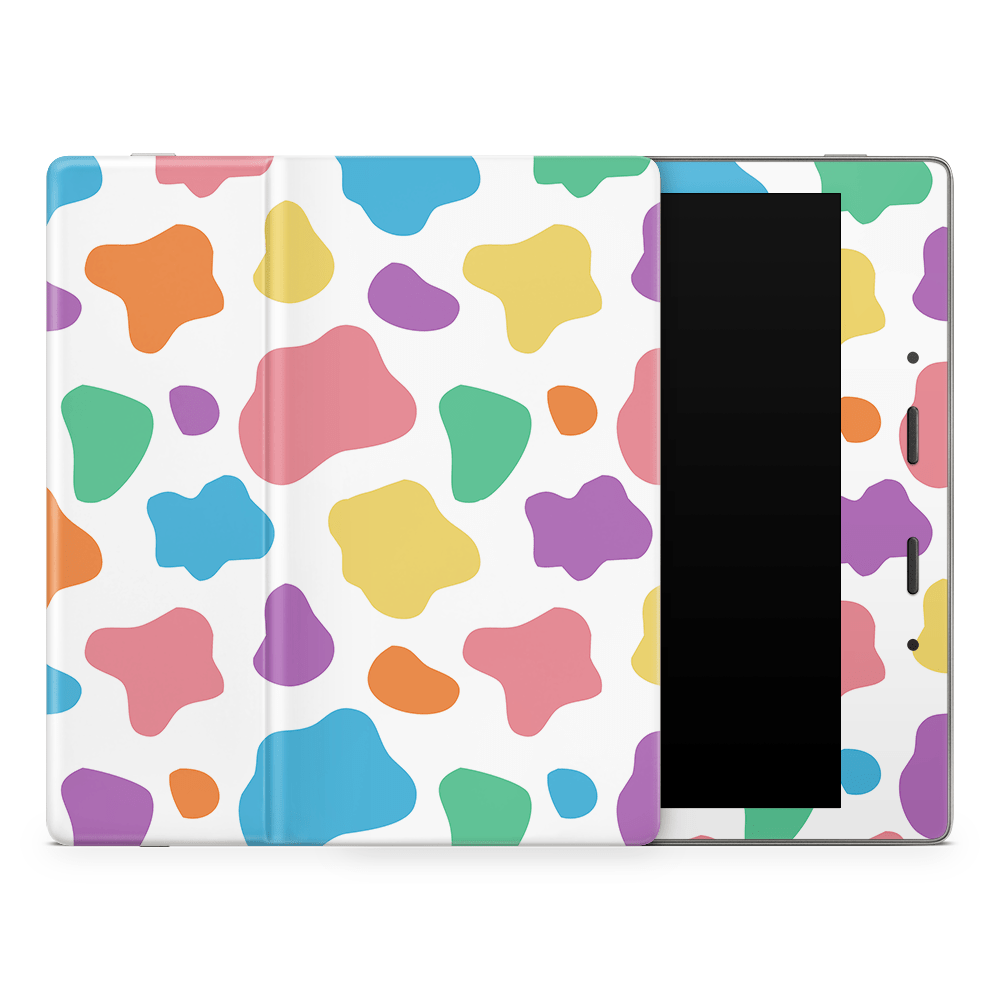 Rainbow Moo Moo Amazon Kindle Skins
