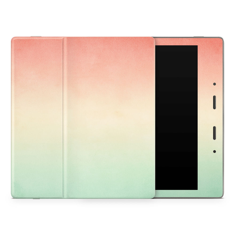 Peachy Sunset Amazon Kindle Skins