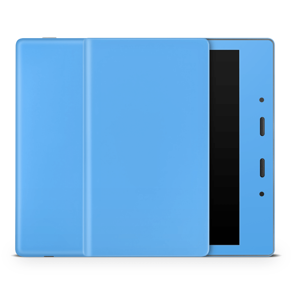 Electric Blue Amazon Kindle Skins