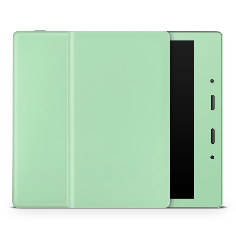 Pastel Green Amazon Kindle Skins