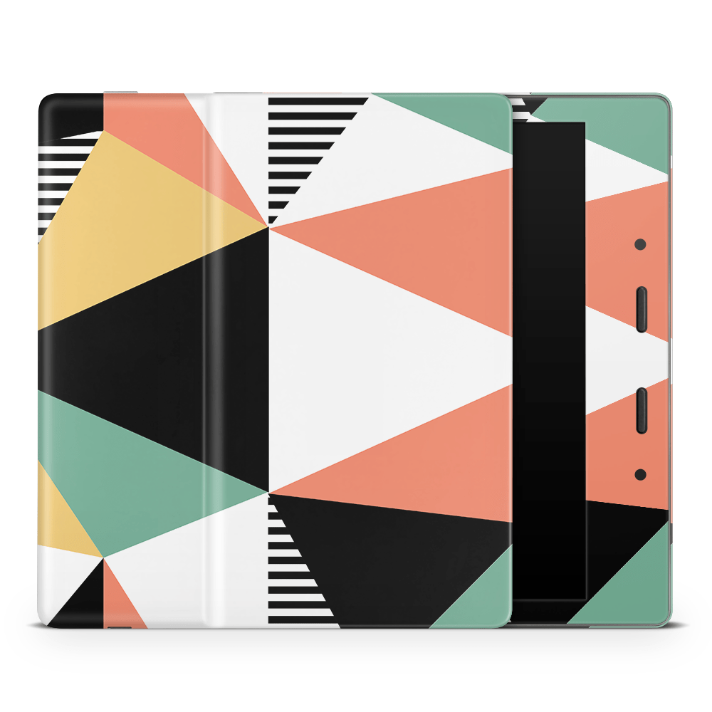 Retro Geo Amazon Kindle Skins