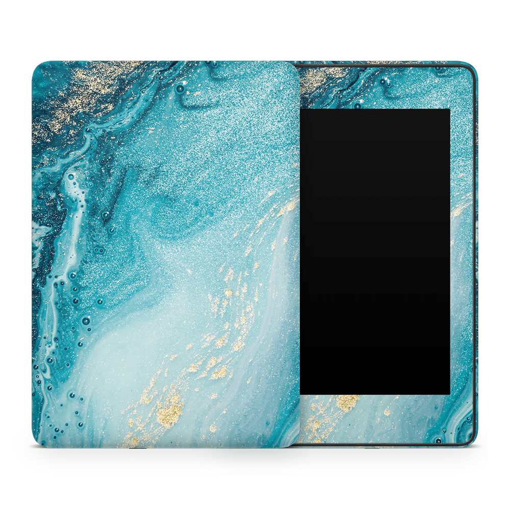 Aqua Beach Amazon Kindle Skins