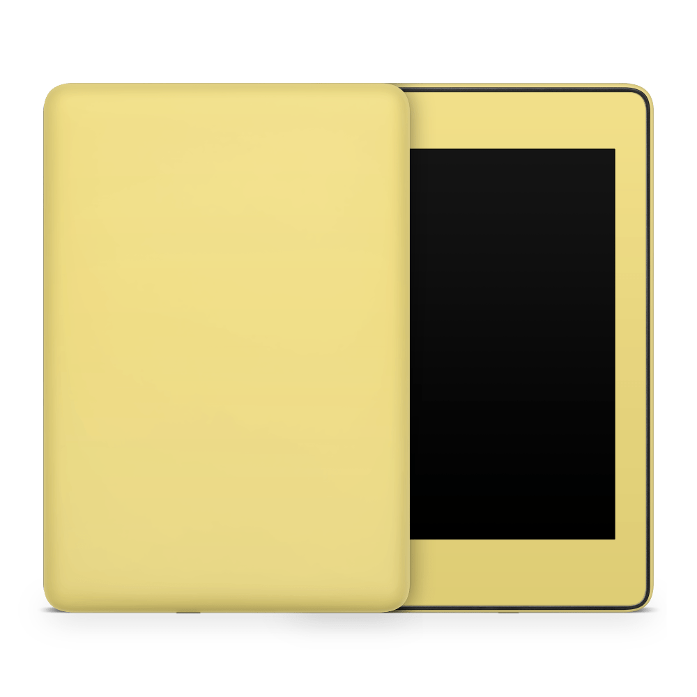 Mustard Yellow Amazon Kindle Skins