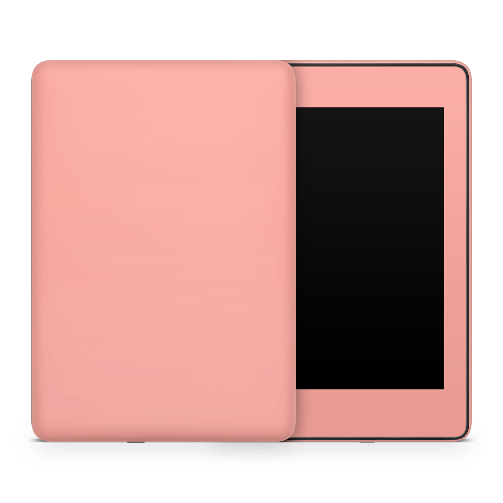 Summertime Coral Amazon Kindle Skins