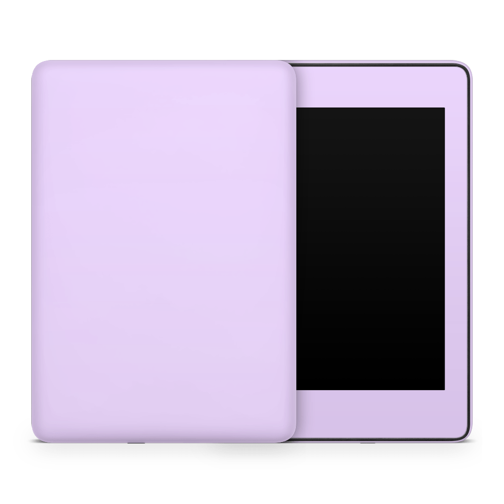 Pastel Lilac Amazon Kindle Skins