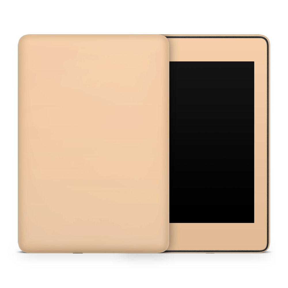 Creme Orange Amazon Kindle Skins