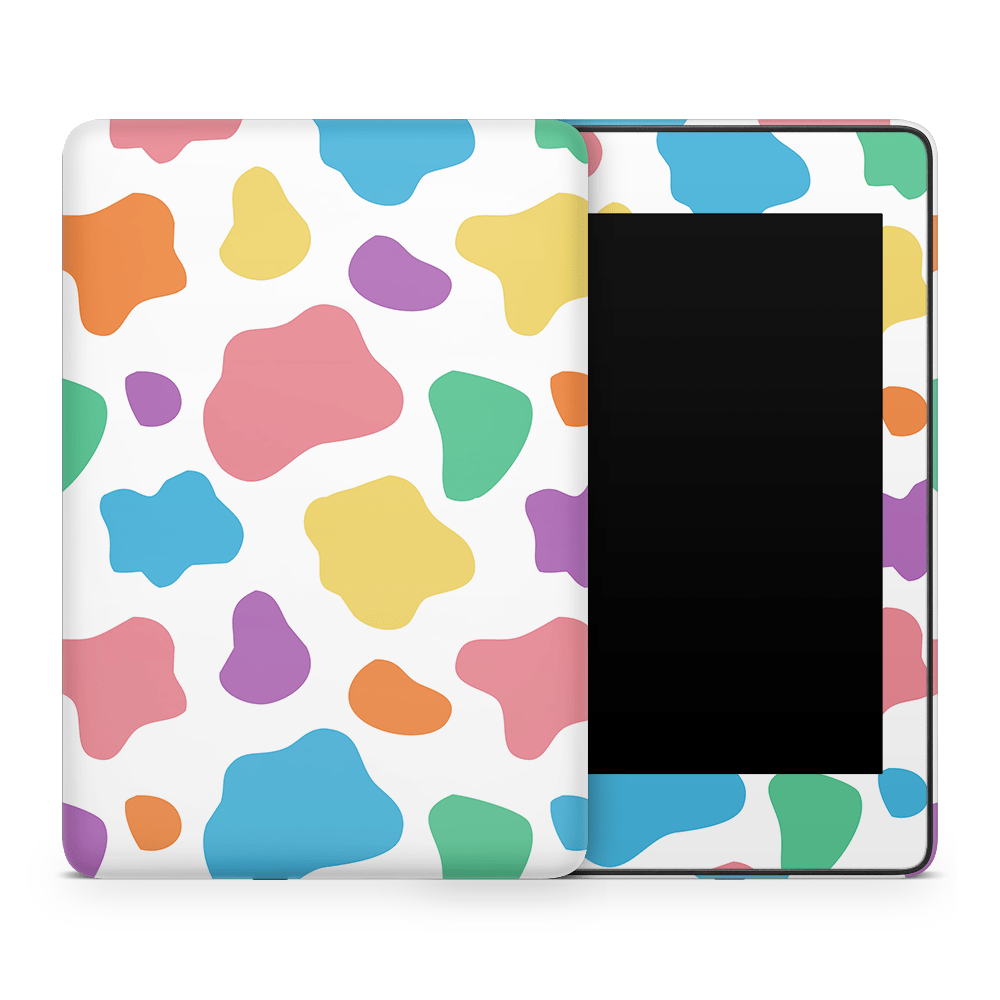 Rainbow Moo Moo Amazon Kindle Skins