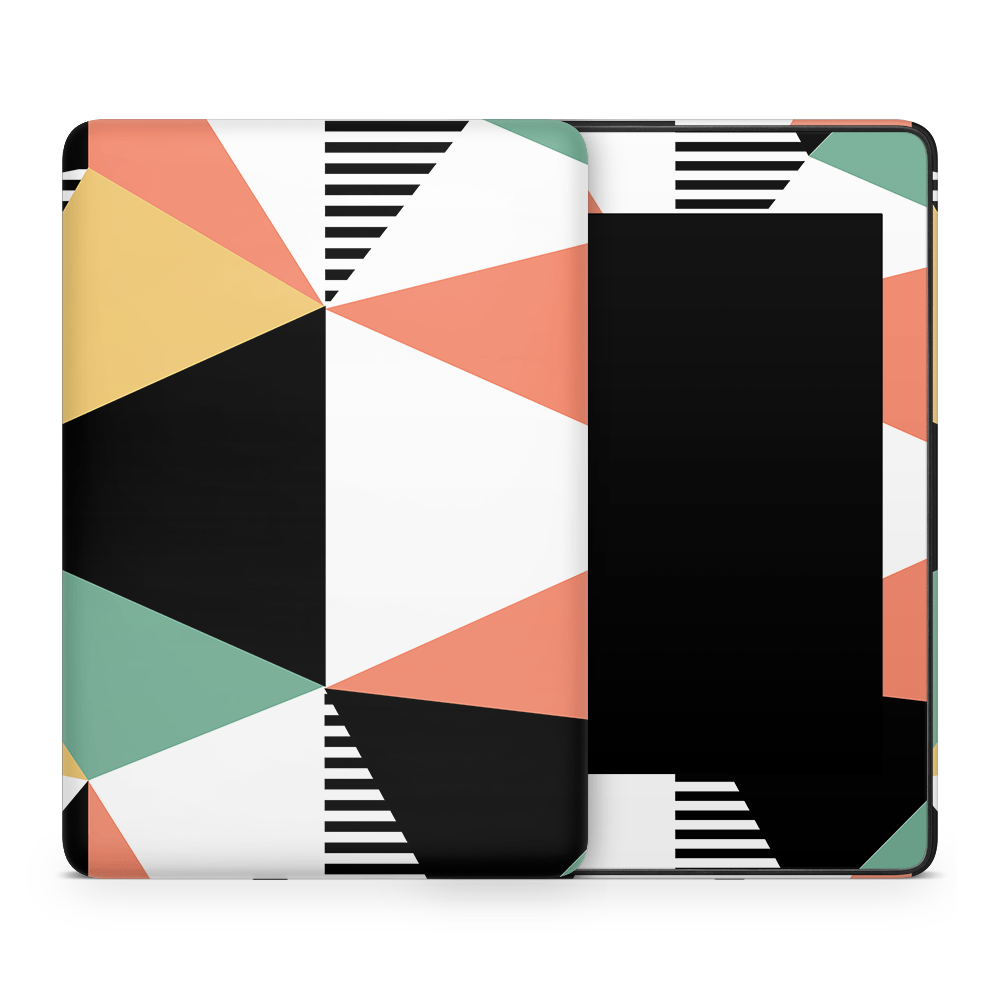 Retro Geo Amazon Kindle Skins