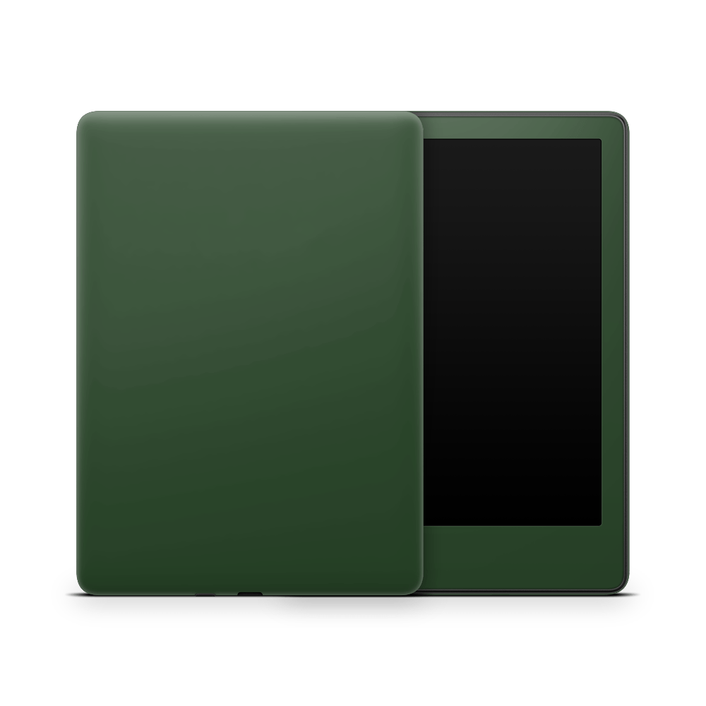 Forest Green Amazon Kindle Skins