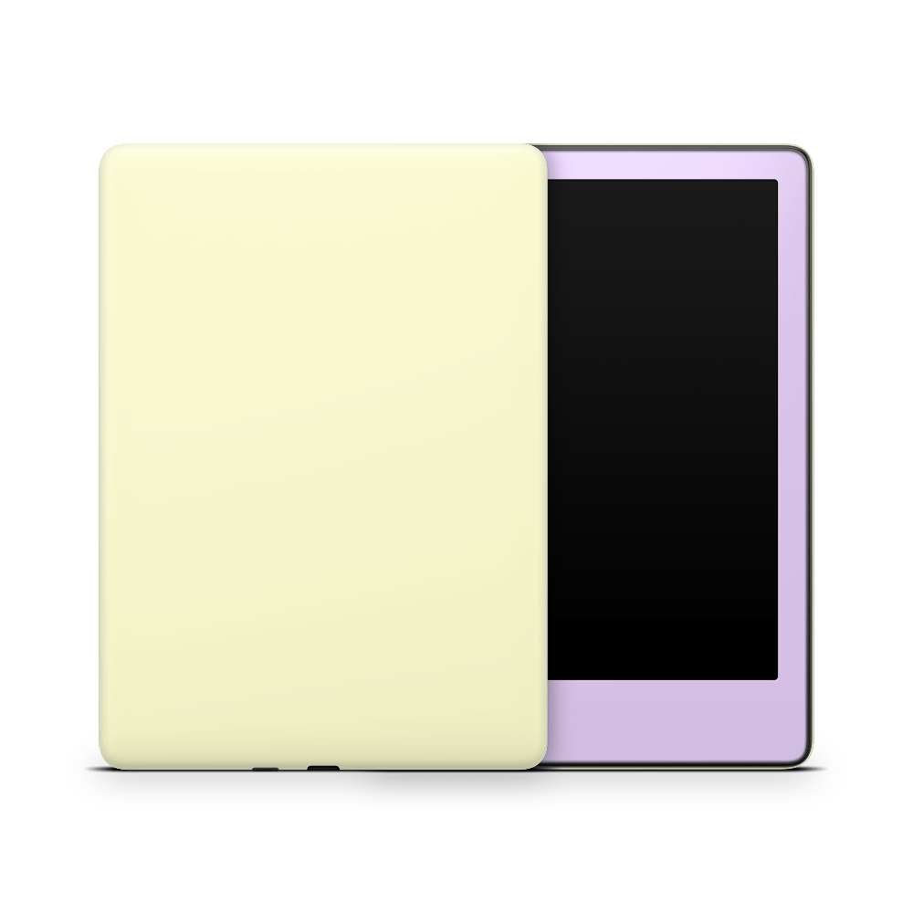 Lilac Yellow Retro Pastels Amazon Kindle Skins