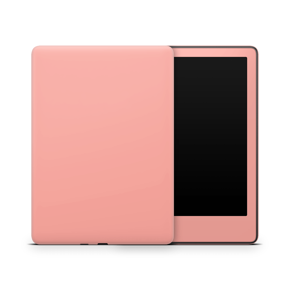 Summertime Coral Amazon Kindle Skins