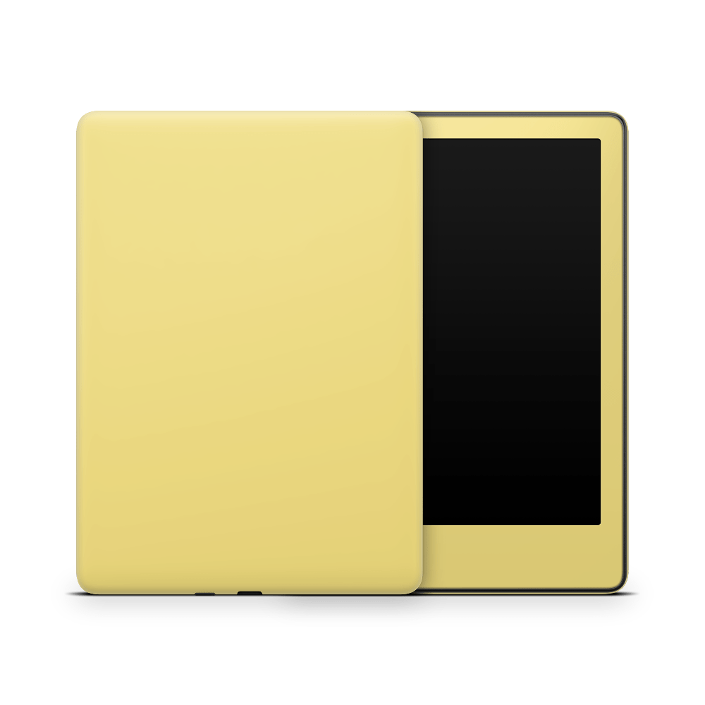 Mustard Yellow Amazon Kindle Skins