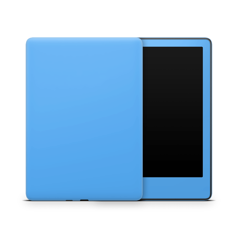 Electric Blue Amazon Kindle Skins