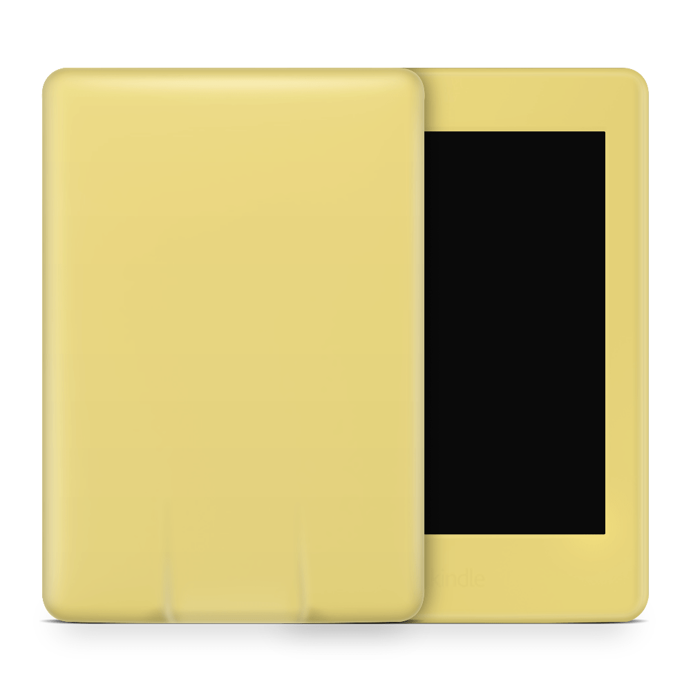 Mustard Yellow Amazon Kindle Skins