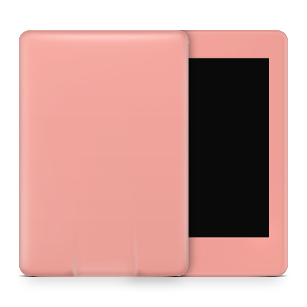 Summertime Coral Amazon Kindle Skins