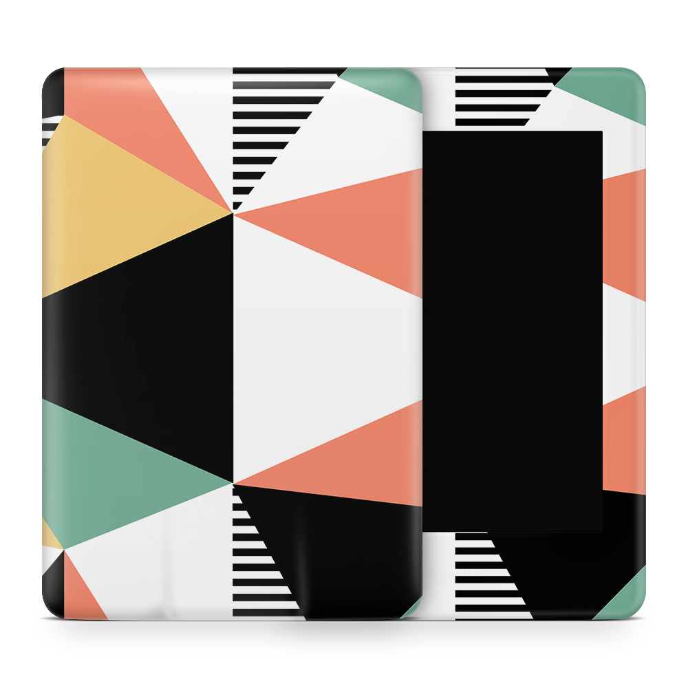 Retro Geo Amazon Kindle Skins