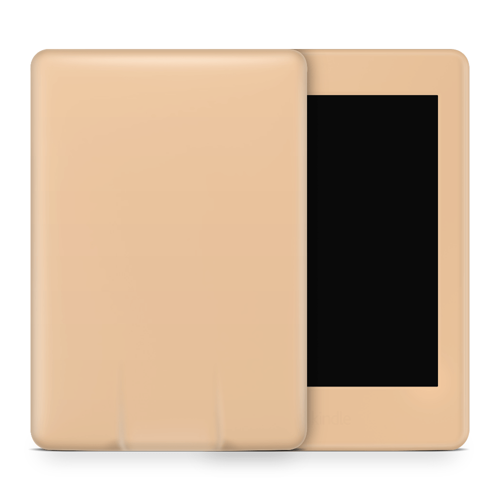 Creme Orange Amazon Kindle Skins