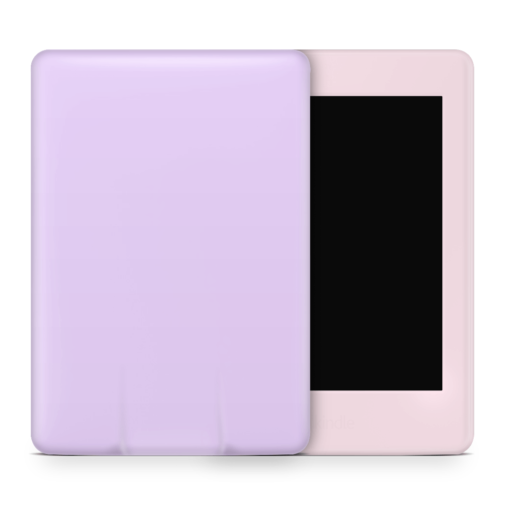 Pink Lilac Retro Pastels Amazon Kindle Skins