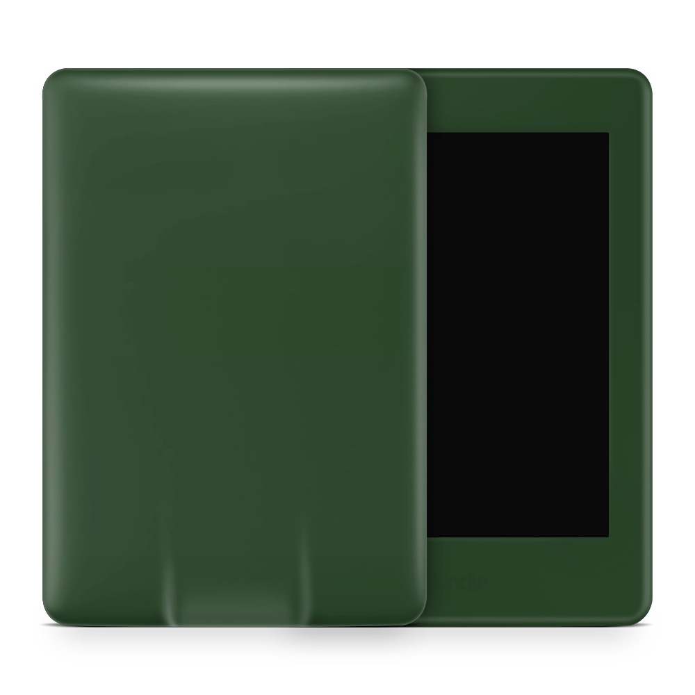 Forest Green Amazon Kindle Skins