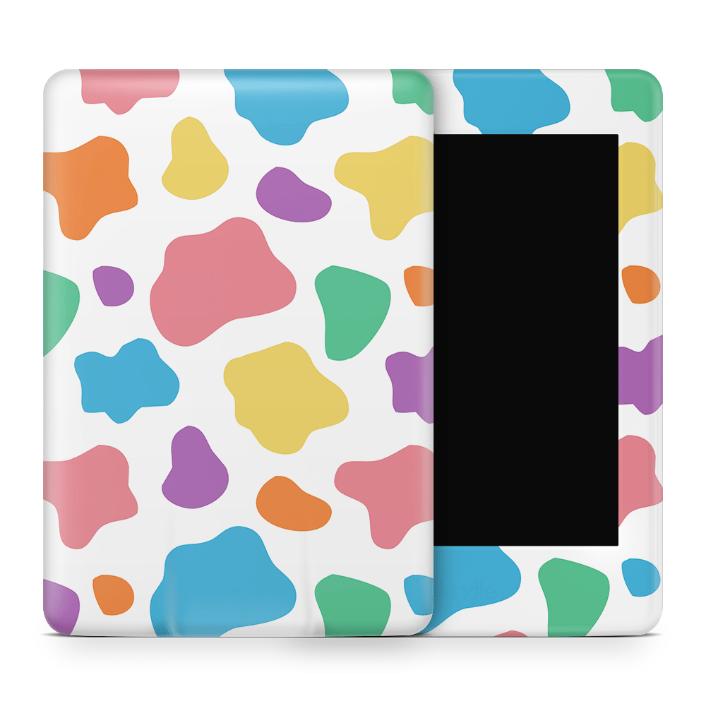 Rainbow Moo Moo Amazon Kindle Skins