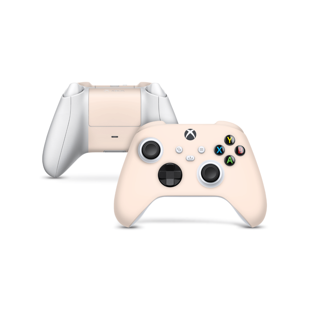 Light Creme Xbox Series X Skin