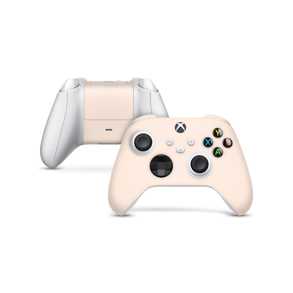 Light Creme Xbox Series Controller Skin