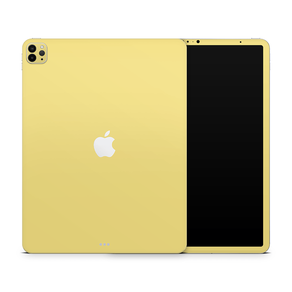 Mustard Yellow Apple iPad Pro Skin