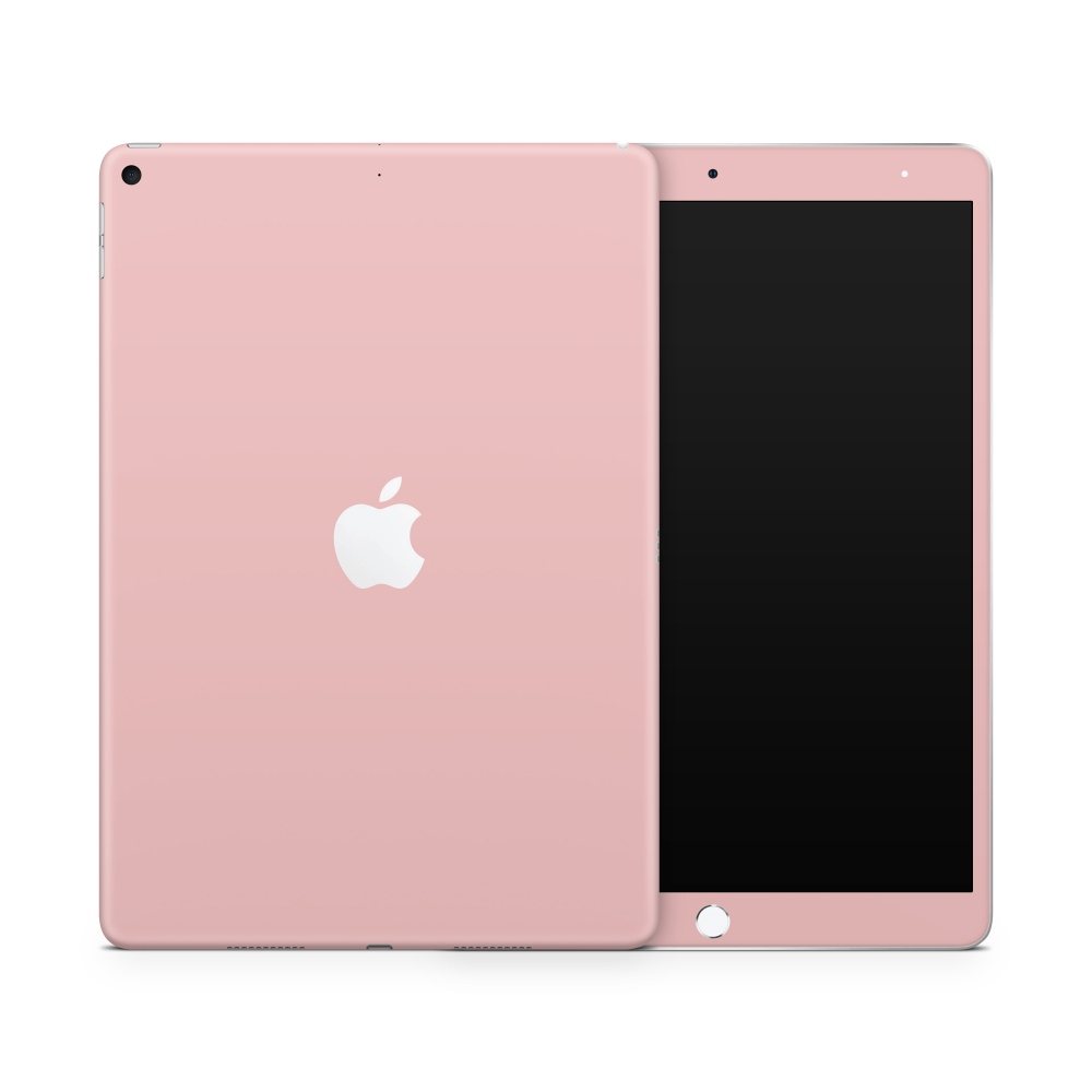 Mauve Pink Apple iPad Skin