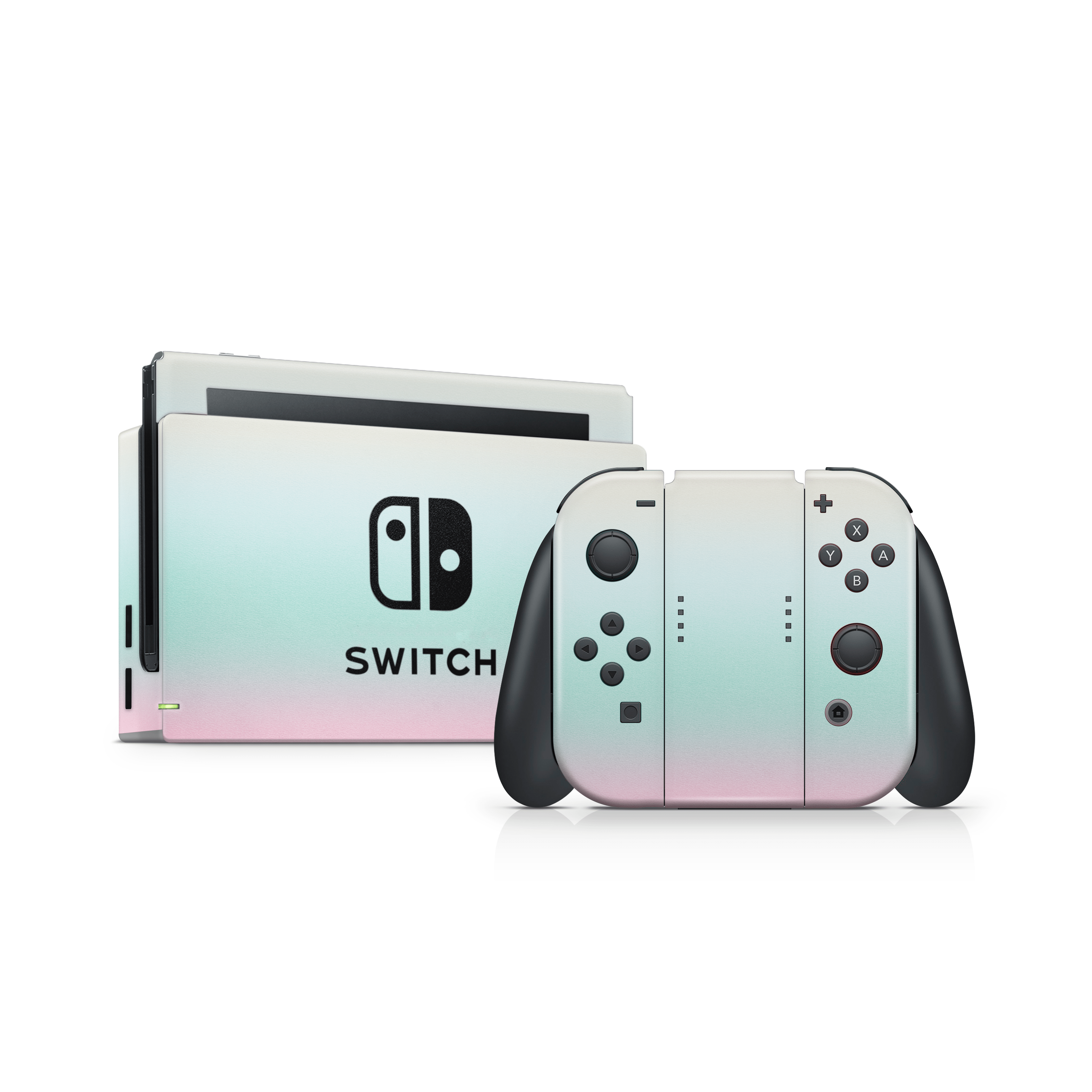 Mint Skies Nintendo Switch Skin