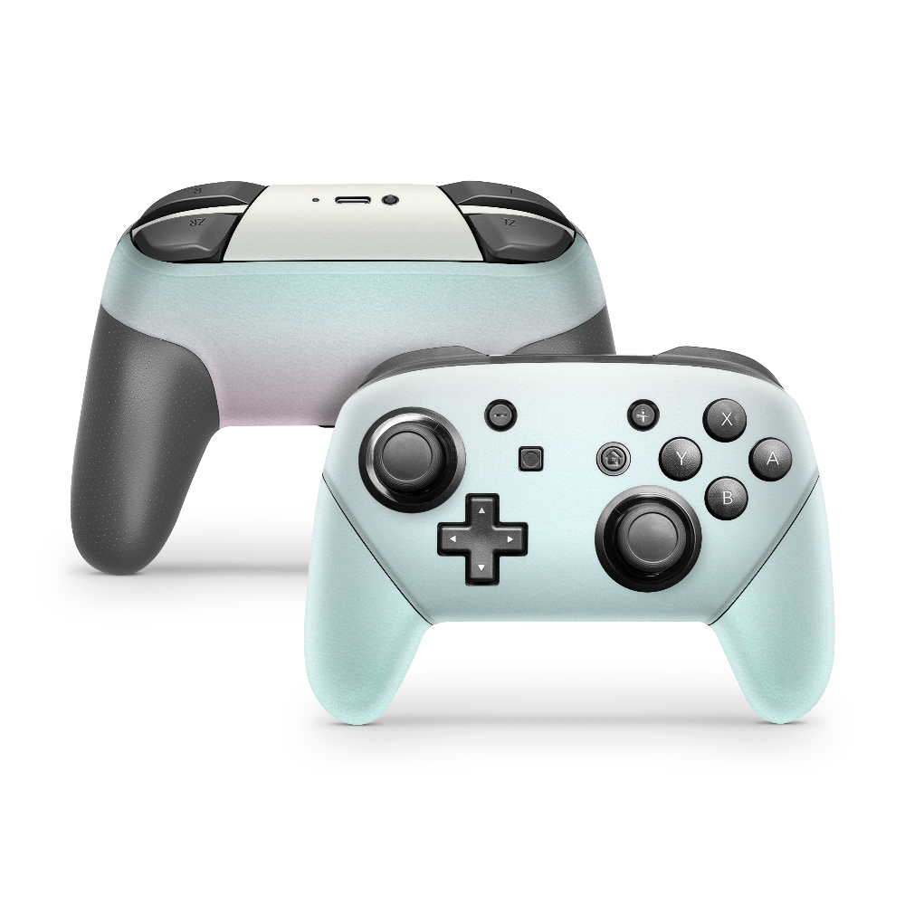 Mint Skies Nintendo Switch Pro Controller Skins