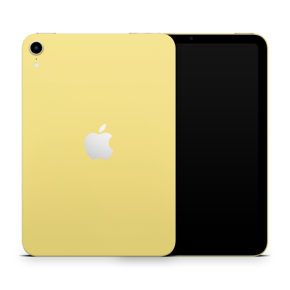 Mustard Yellow Apple iPad Mini Skin