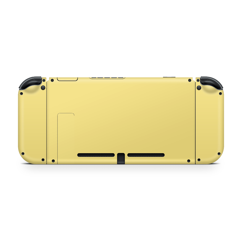 Mustard Yellow Nintendo Switch Skin