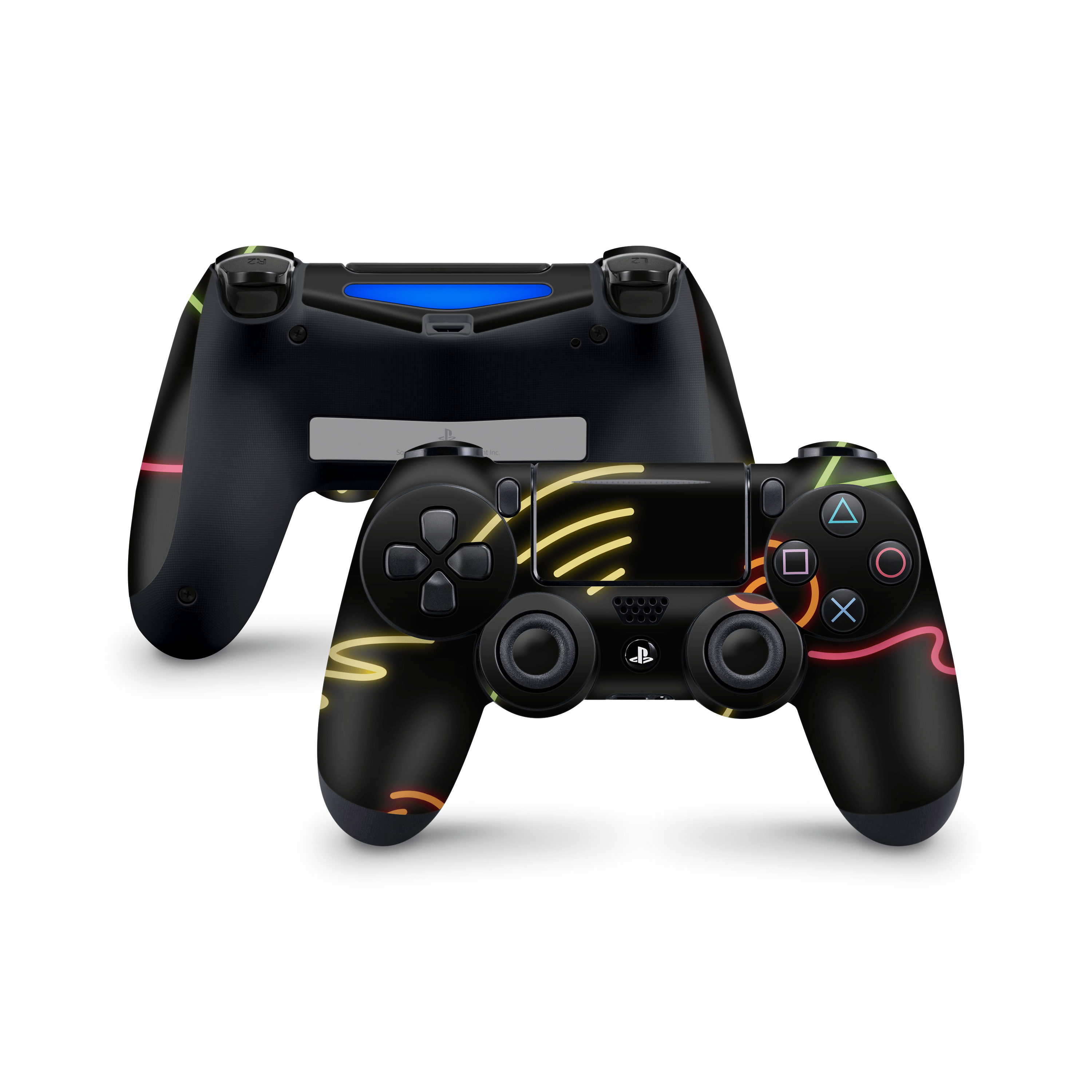 Warm Electric PS4 Dualshock Controller Skin