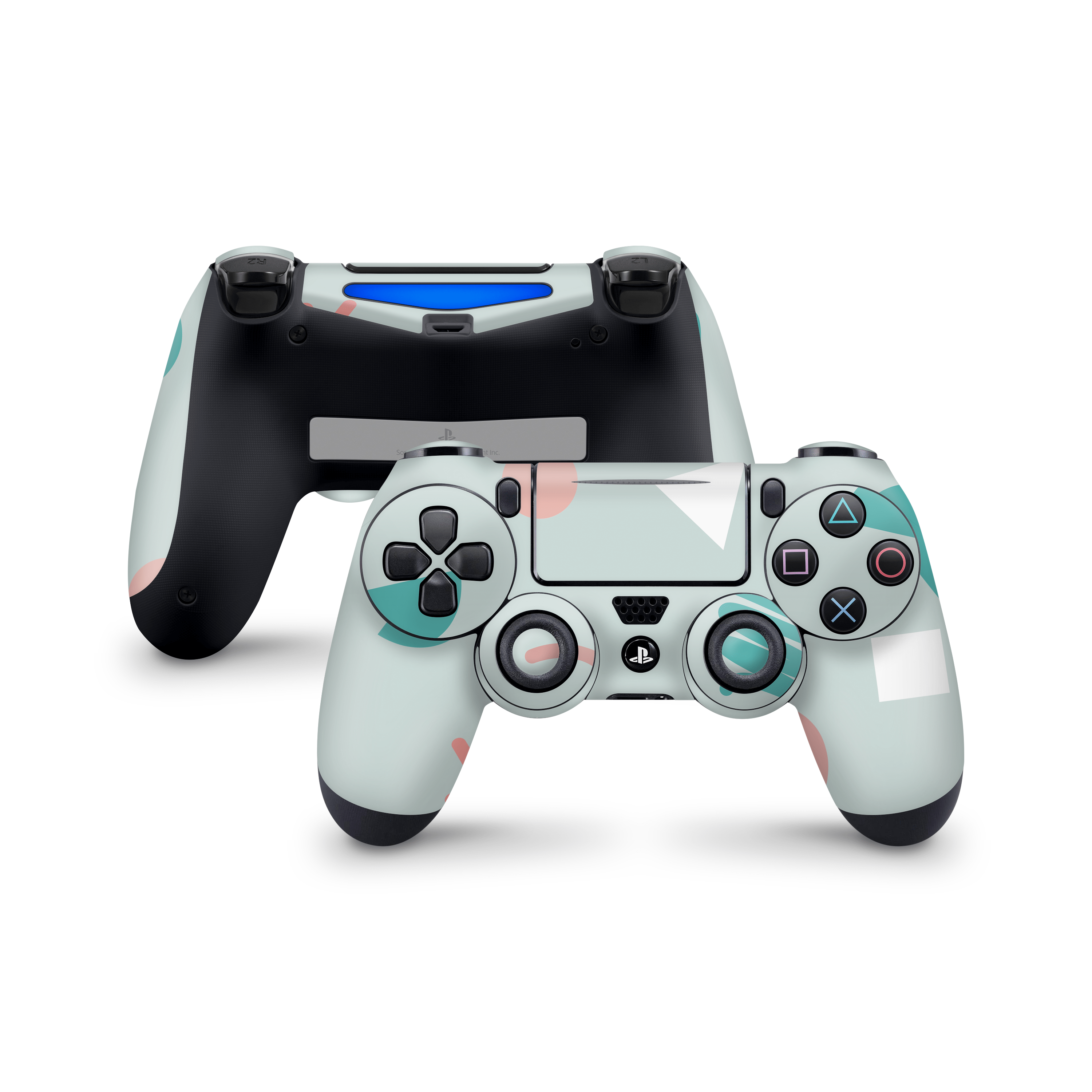 Retro Movement PS4 Dualshock Controller Skin
