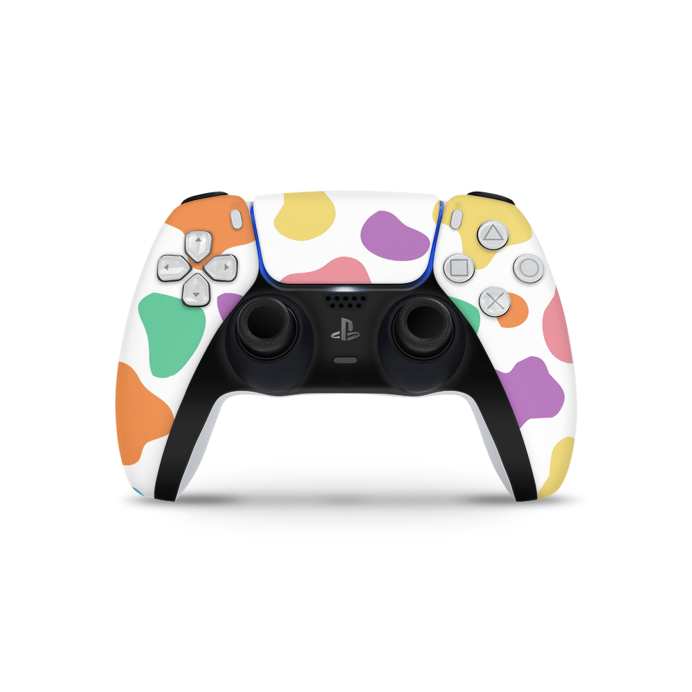 Rainbow Moo Moo PS5 Controller Skin
