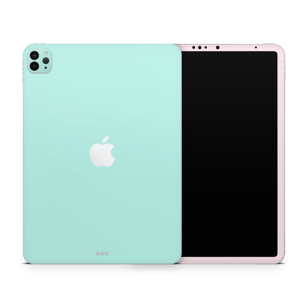 Pink Mint Retro Pastels Apple iPad Pro Skin