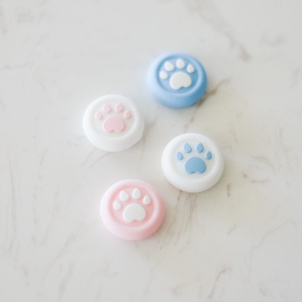 Pink & Blue Paw Thumb Grips (2 Sizes Available)