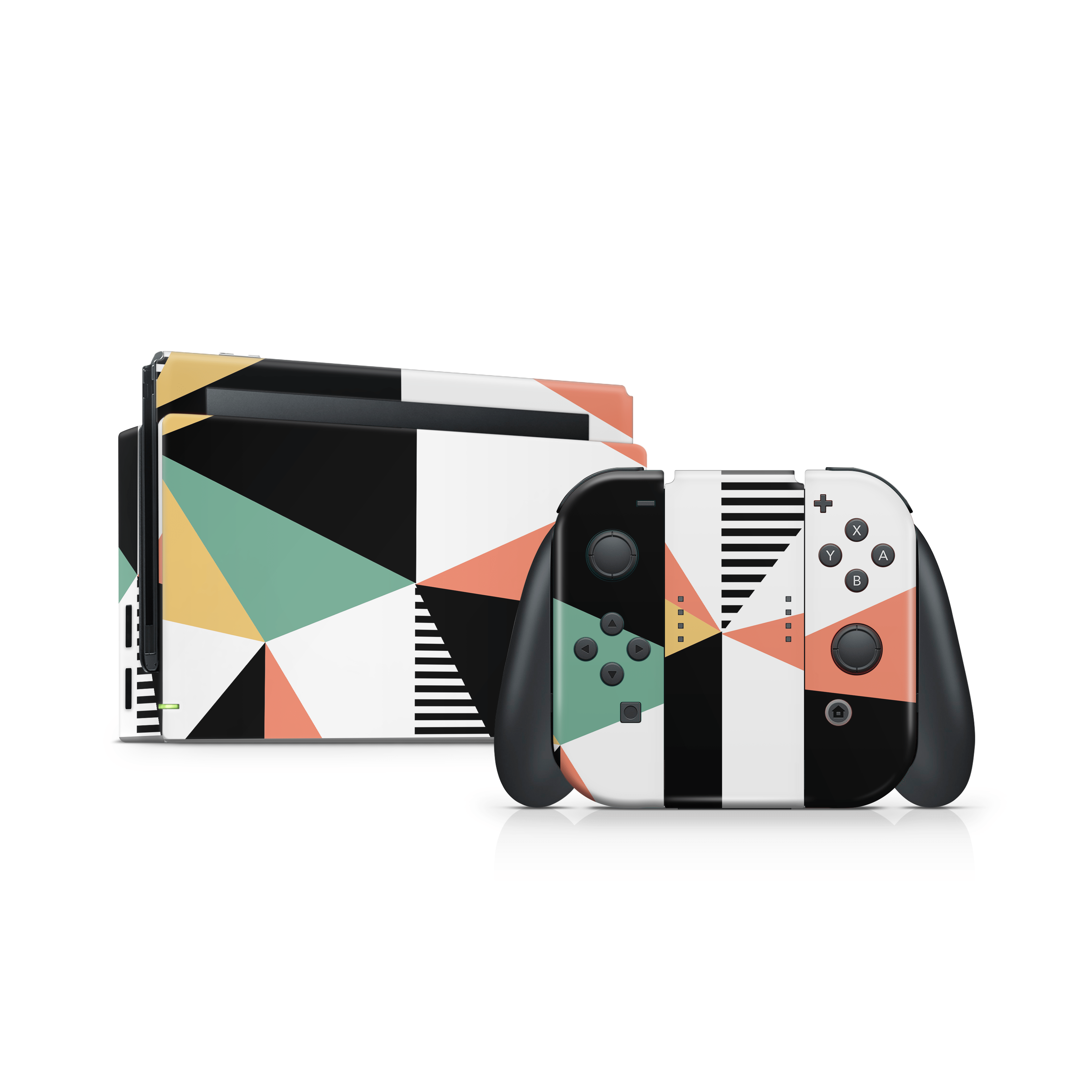 Retro Geo Nintendo Switch Skin