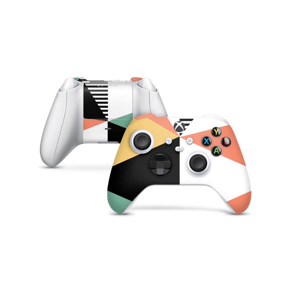 Retro Geo Xbox Series Controller Skin