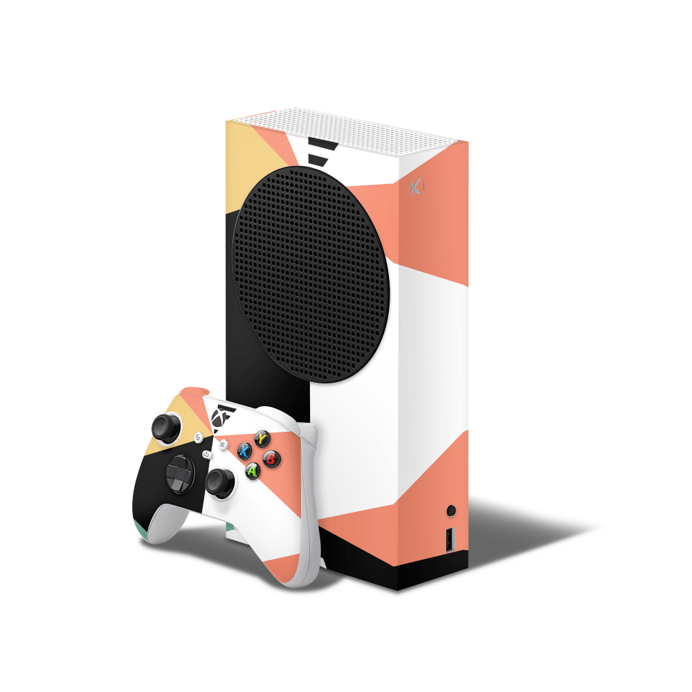 Retro Geo Xbox Series S Skin