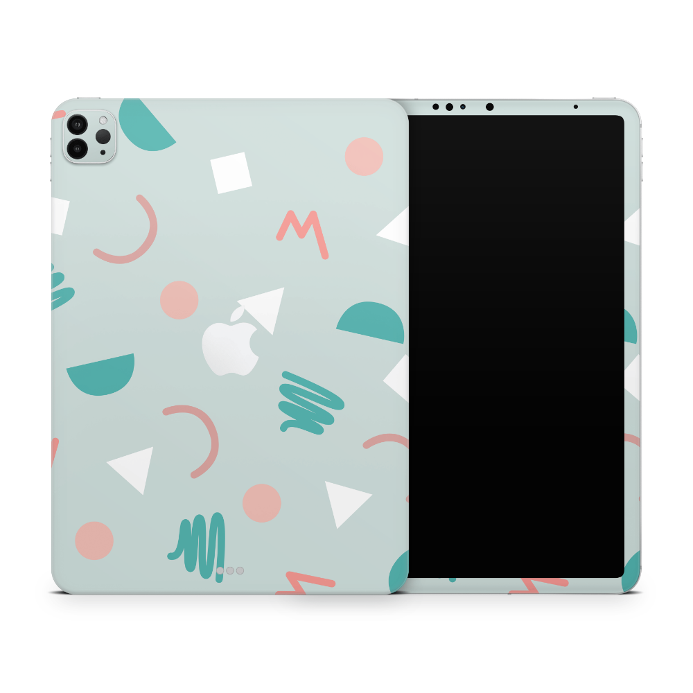 Retro Movement Apple iPad Pro Skin