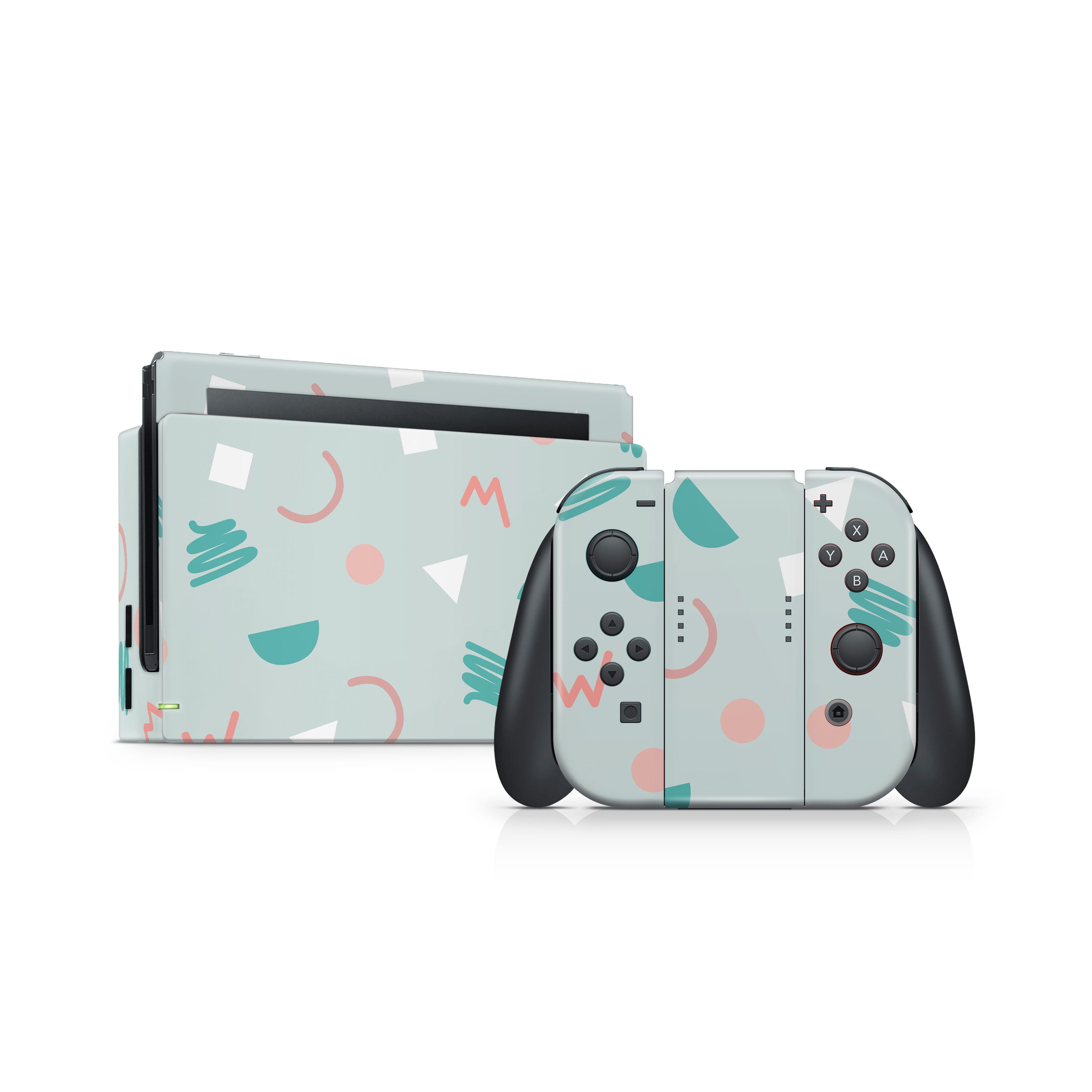Retro Movement Nintendo Switch Skin