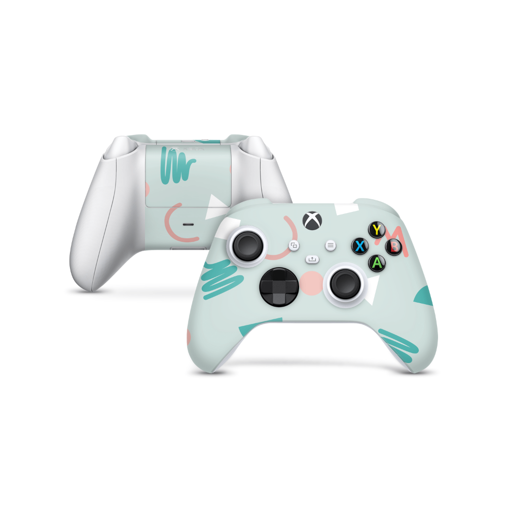 Retro Movement Xbox Series Controller Skin